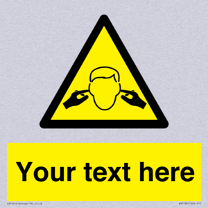 Custom Noise Hazard Sign